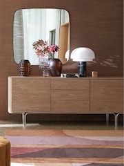 La Redoute Intérieurs Brass Iodus 90 X 90cm Square Metal Mirror - Image 1 of 4