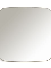 La Redoute Intérieurs Brass Iodus 90 X 90cm Square Metal Mirror - Image 3 of 4