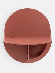 La Redoute Intérieurs Terracotta Anzio Folding Wall Desk - Image 4 of 6