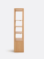 La Redoute Intérieurs Oak Senssia Oak 2-Door Shelving Unit - Image 3 of 6