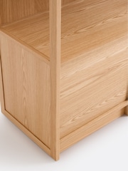 La Redoute Intérieurs Oak Senssia Oak 2-Door Shelving Unit - Image 4 of 6