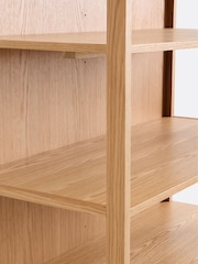 La Redoute Intérieurs Oak Senssia Oak 2-Door Shelving Unit - Image 5 of 6