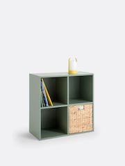 La Redoute Intérieurs Eucalyptus Diny 4-Compartment Storage Unit - Image 1 of 3