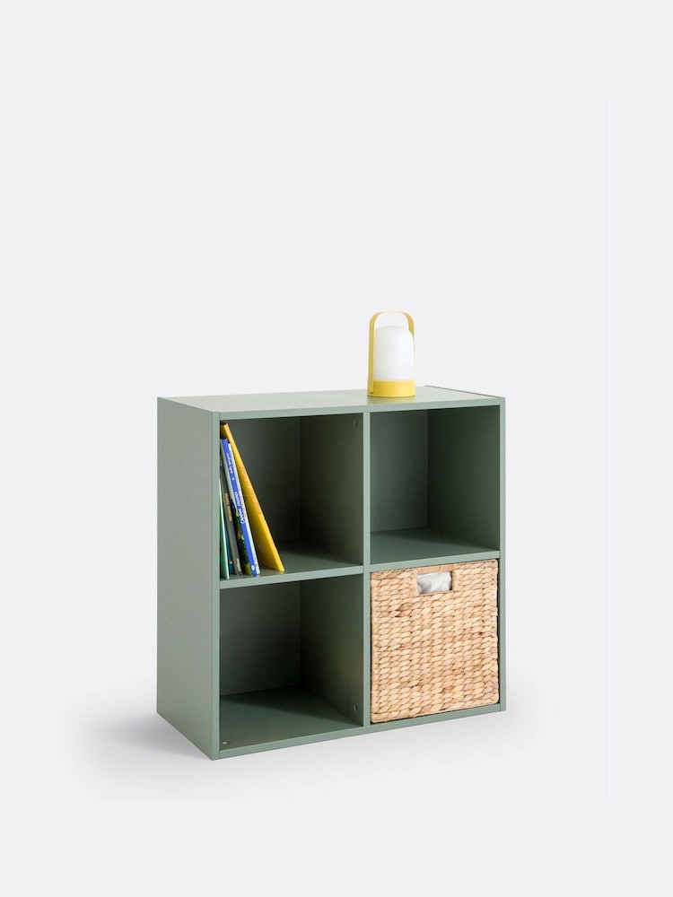 La Redoute Intérieurs Eucalyptus Diny 4-Compartment Storage Unit - Image 1 of 3