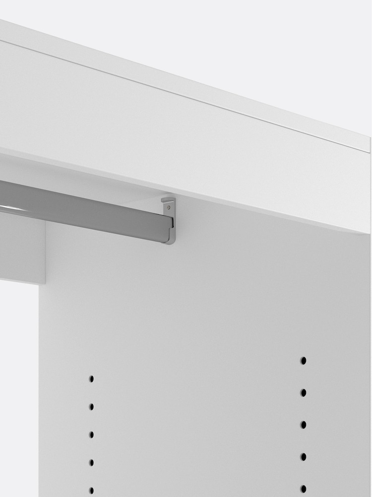 La Redoute Intérieurs White Build Wardrobe + 1 Shelf Module - Image 2 of 5