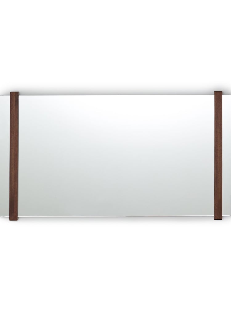 La Redoute Intérieurs Walnut Nemma 120 X 64cm Mirror - Image 2 of 4