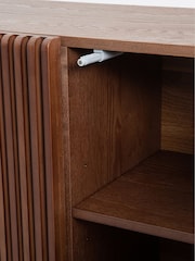 La Redoute Intérieurs Walnut Neottie 2-Door Tall Sideboard - Image 4 of 4