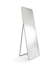 La Redoute Intérieurs Brass Iodus 50 x 150cm Standing Psyche Mirror - Image 1 of 5