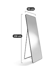 La Redoute Intérieurs Brass Iodus 50 x 150cm Standing Psyche Mirror - Image 5 of 5