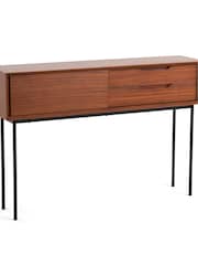 La Redoute Intérieurs Walnut Noyeto Console Table - Image 5 of 6