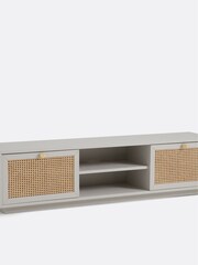 La Redoute Intérieurs Grey Paola TV Stand with 2 Doors and 2 Compartments - Image 1 of 6