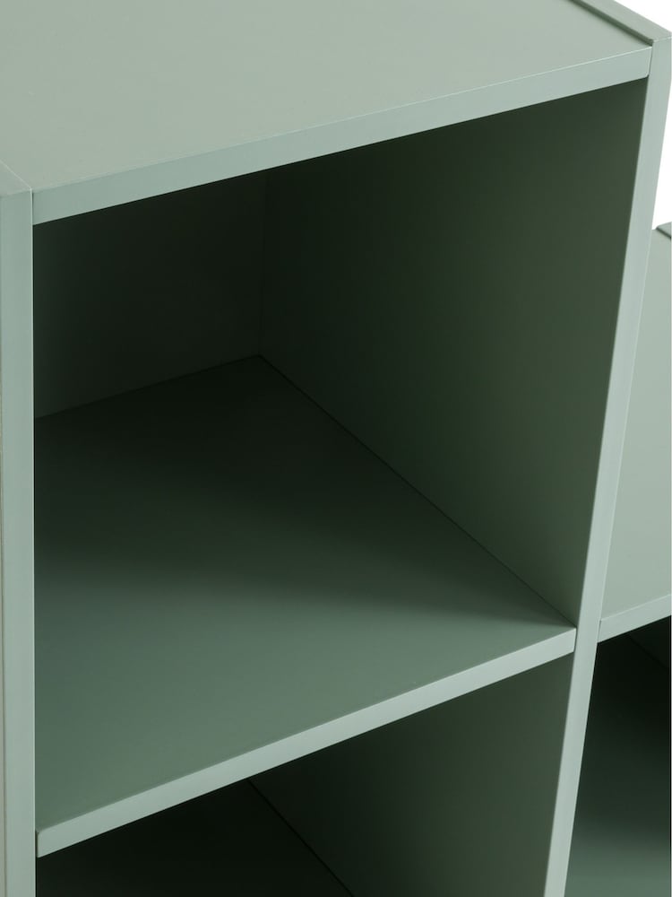 La Redoute Intérieurs Eucalyptus Diny 6-Compartment Stepped Storage Unit - Image 3 of 3 La Redoute Intérieurs Eucalyptus Diny 6-Compartment Stepped Storage Unit - Image 3 of 3
