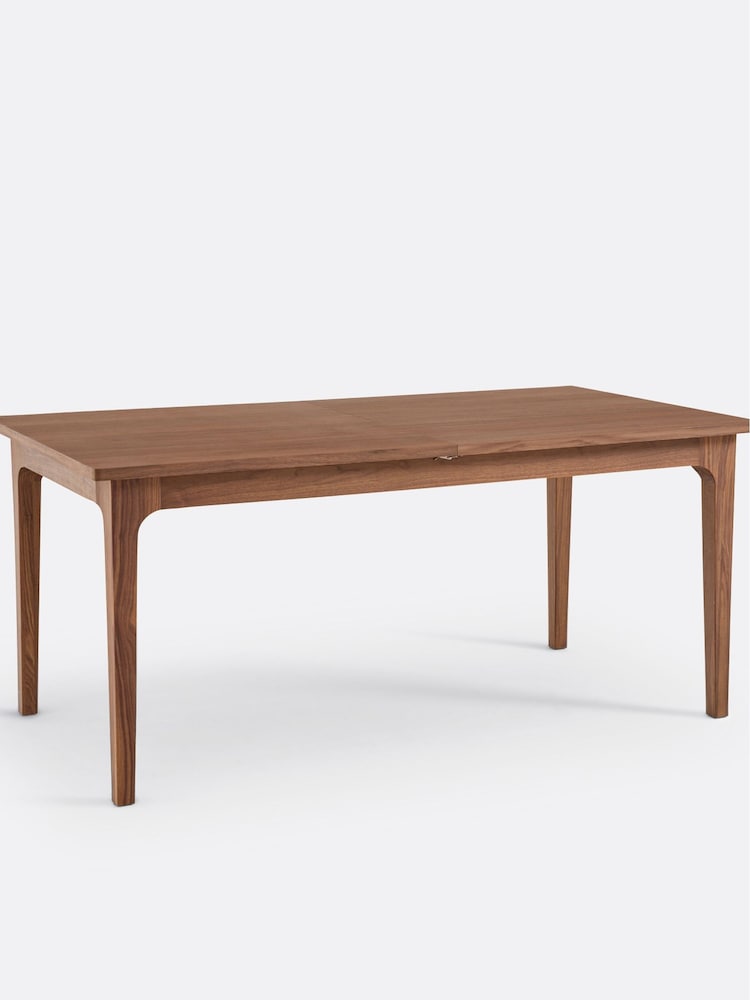 La Redoute Intérieurs Walnut Vintele 6 to 10 Seater Extendable Dining Table - Image 2 of 6