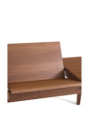 La Redoute Intérieurs Walnut Vintele 6 to 10 Seater Extendable Dining Table - Image 5 of 6