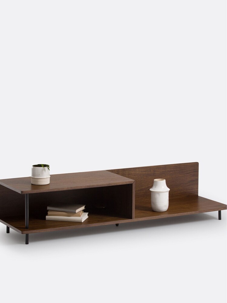 La Redoute Intérieurs Walnut Zentar TV Unit - Image 1 of 4