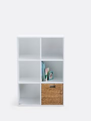 La Redoute Intérieurs White Diny 6-Compartment Storage Unit - Image 1 of 2