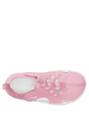 Nike PINK FOAM Junior Sunray Protect 4 Sandals - Image 3 of 4