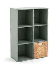 La Redoute Intérieurs Eucalyptus Diny 6-Compartment Storage Unit - Image 1 of 2