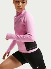 Melns/rozā kāpums - Nike Dri-FIT Pro šorti - Attēls 4 no 5