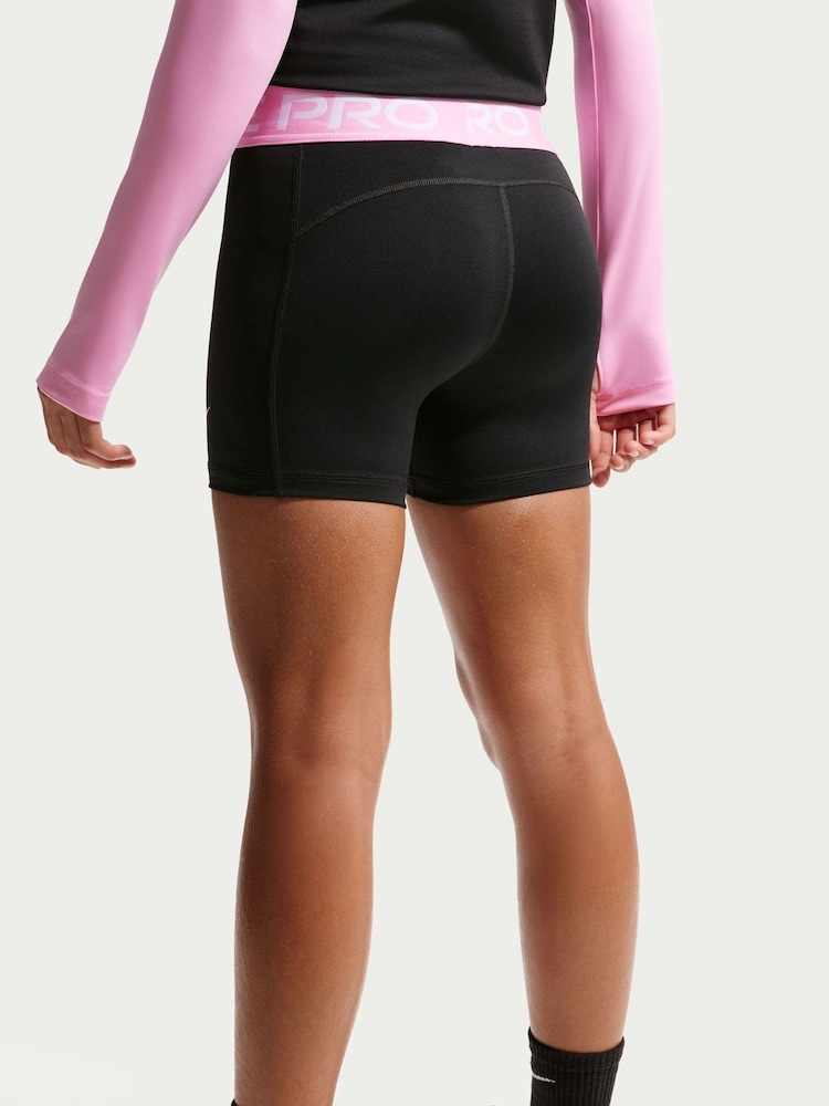 Melns/rozā kāpums - Nike Dri-FIT Pro šorti - Attēls 5 no 5