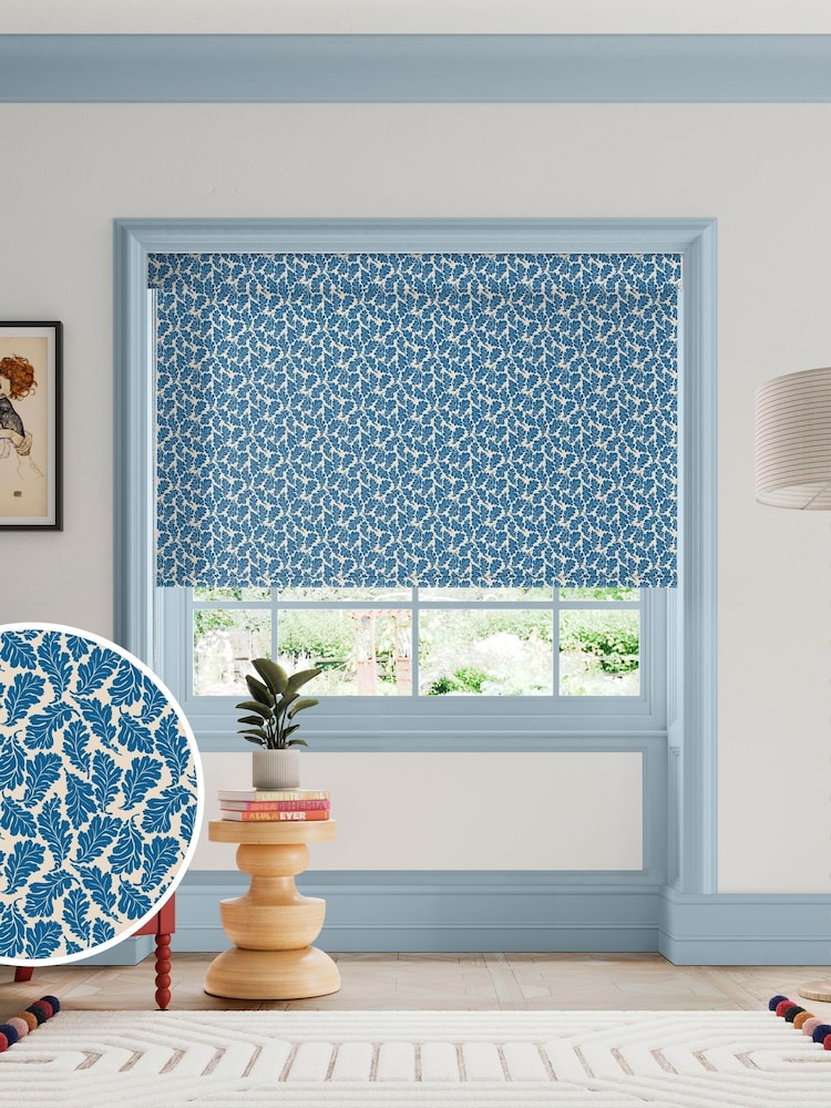 Land & Shore Blue Oak Leaf Made to Measure - Image 1 of 6