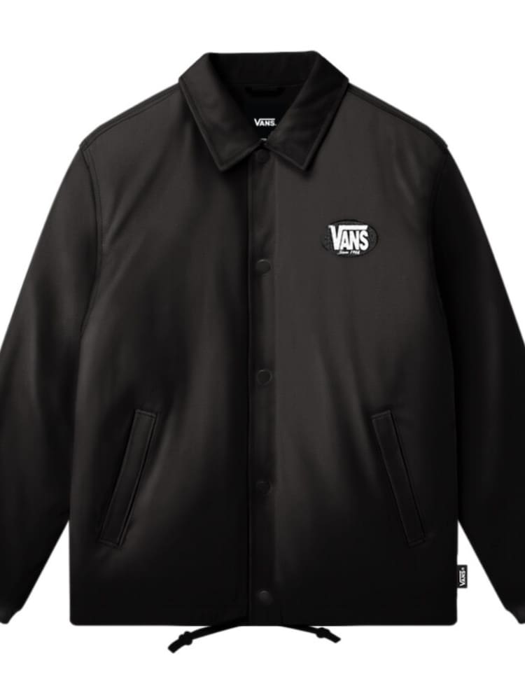 Vans Black Torrey Nylon Coaches Jacket 2.0 - Image 2 of 2