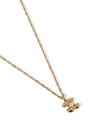 Aela Gold Tone Stainless Steel Waterproof Cherry Necklace - Image 2 of 3
