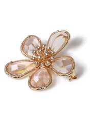 Aela Pink Facet Flower Brooch - Image 2 of 2