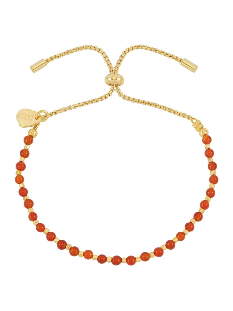 Estella Bartlett Gold Tone Wellness Agate Amelia Bracelet - Image 1 of 3
