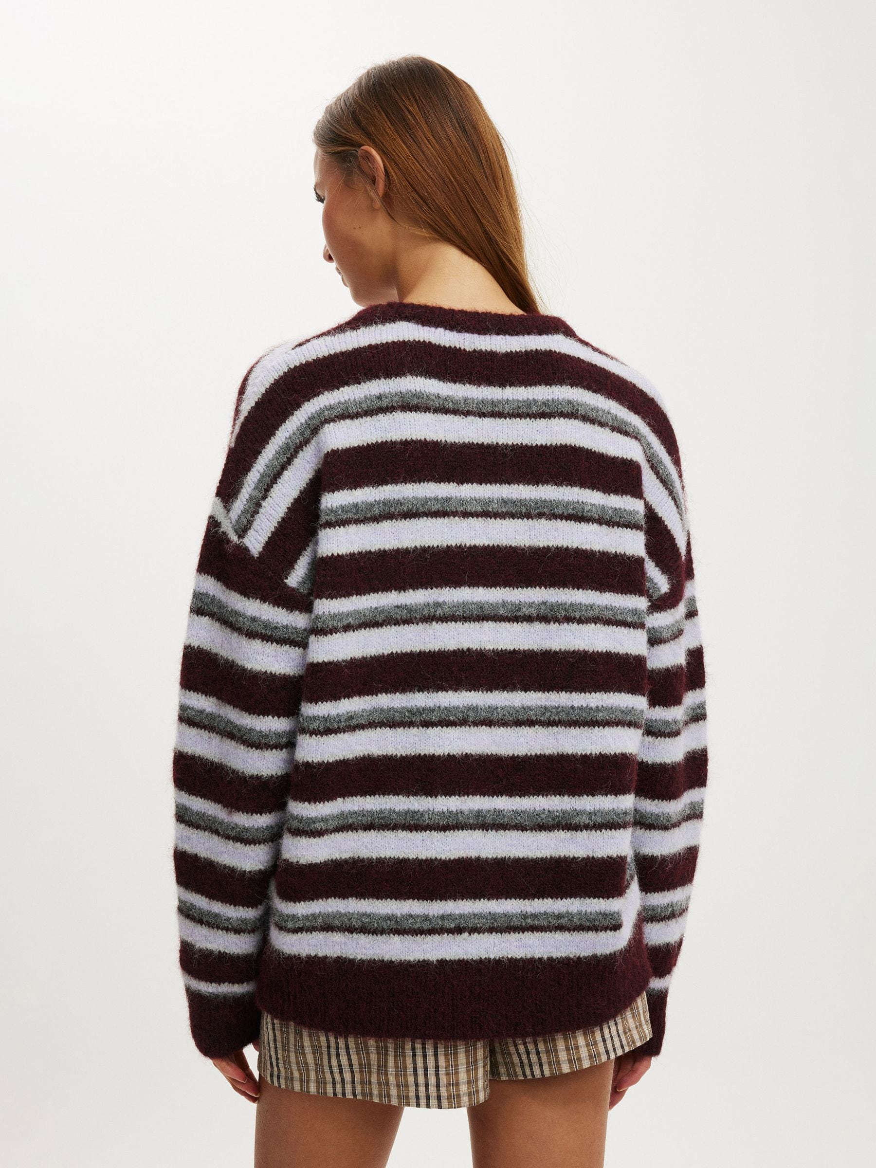 トップス O project / WIDE FIT KNITTED CREW NECK Buy Cotton On Red Luxe Crew Neck Jumper from Next Romania