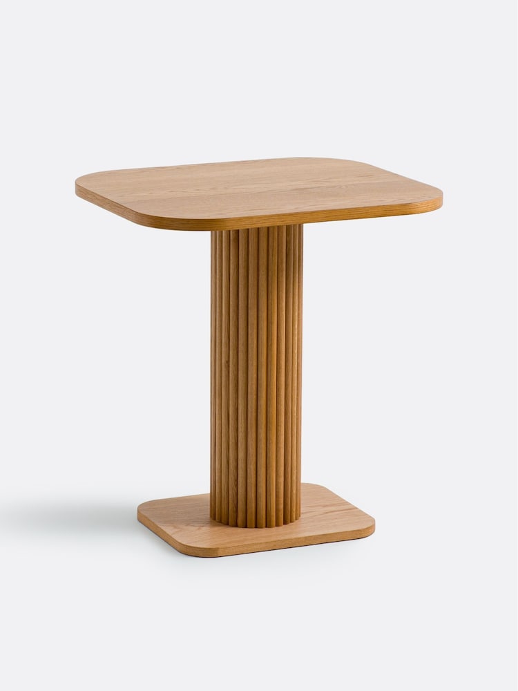 La Redoute Intérieurs Oak Tamula 2 Seater Bistro Table - Image 1 of 5