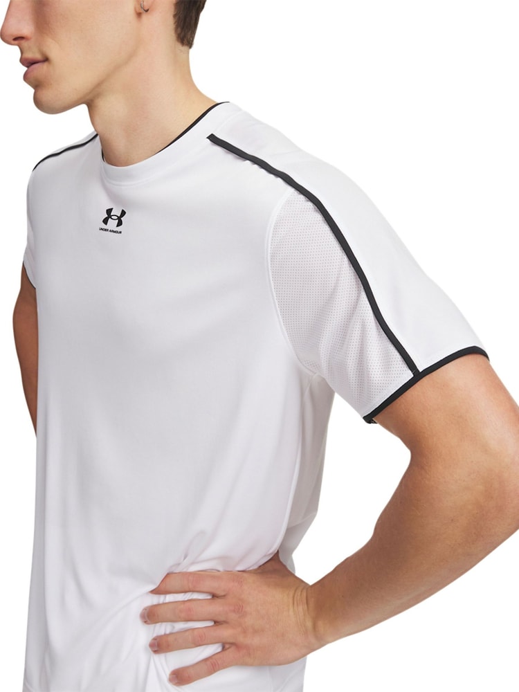Under Armour White Challenger Training Short Sleeve Top - Image 3 of 3