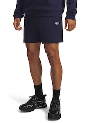 Under Armour Blue Rival Fleece Shorts - Image 1 of 4