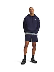 Under Armour Blue Rival Fleece Shorts - Image 3 of 4