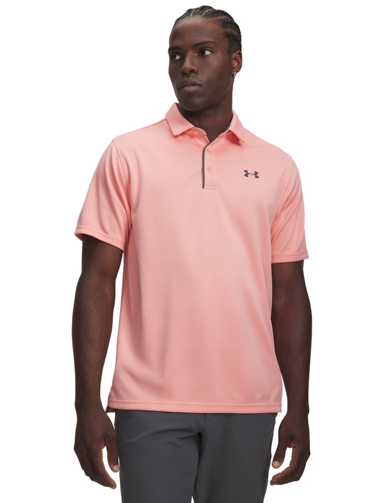 Under Armour Pink Tech Polo Shirt - Image 1 of 3