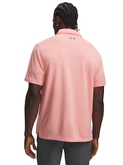 Under Armour Pink Tech Polo Shirt - Image 2 of 3