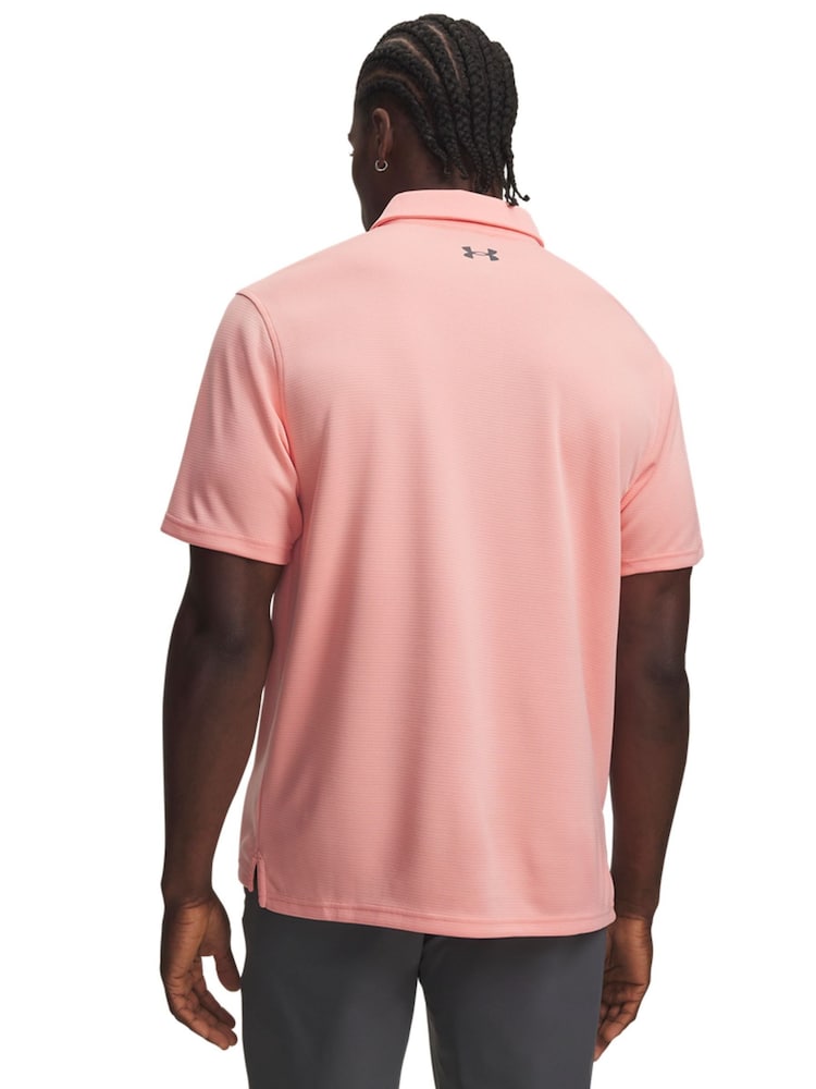 Under Armour Pink Tech Polo Shirt - Image 2 of 3