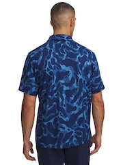 Under Armour 매치플레이 프린트 골프 폴로 셔츠 - 3의 이미지 2