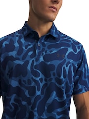 Under Armour 매치플레이 프린트 골프 폴로 셔츠 - 3의 이미지 3