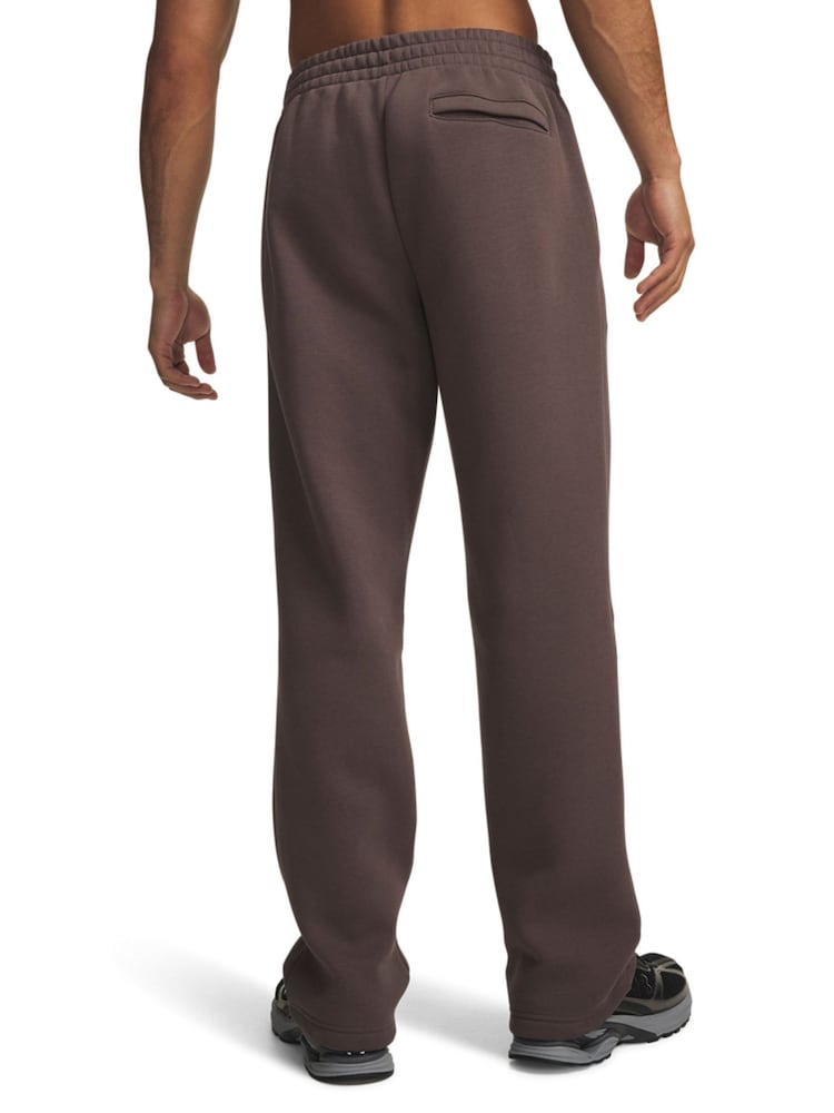 Under Armour Brown Essential Icon Fleece Trousers - Image 2 of 3