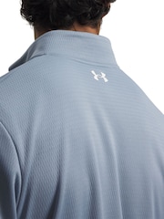 Under Armour Blue Links QuarterZip Golf Layer Sweat Top - Image 3 of 3