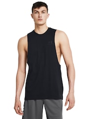 Under Armour Black Left Chest CutOff Tank Top - Image 1 of 4
