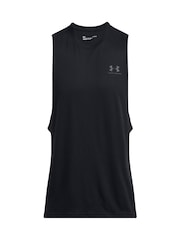 Under Armour Black Left Chest CutOff Tank Top - Image 3 of 4