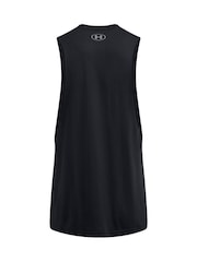Under Armour Black Left Chest CutOff Tank Top - Image 4 of 4