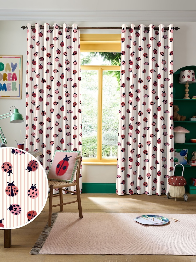 Wee Blue Bell Poppy Little Ladybirds Made to Measure - Image 1 of 9 Wee Blue Bell Poppy Little Ladybirds Made to Measure - Image 1 of 9