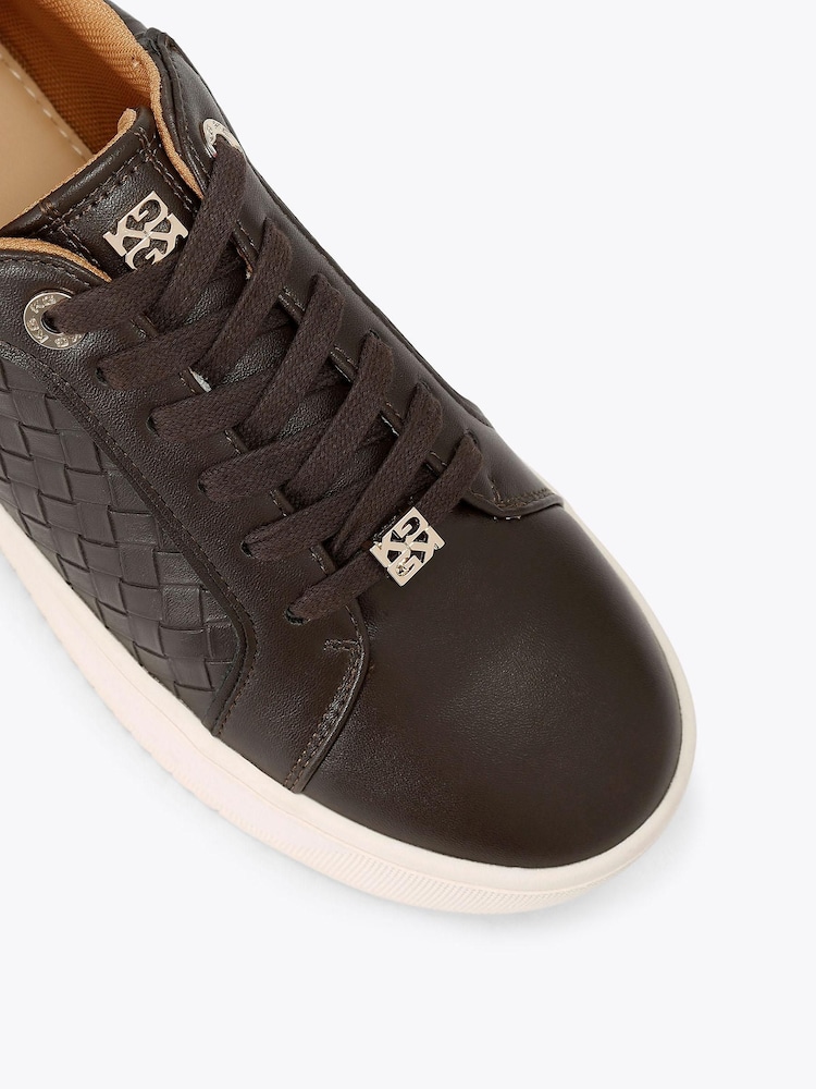 KG Kurt Geiger Brown Lighter Weave Trainers - Image 5 of 5 KG Kurt Geiger Brown Lighter Weave Trainers - Image 5 of 5