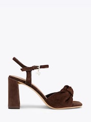 KG Kurt Geiger Brown Signet Sandals - Image 1 of 4