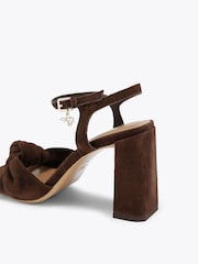 KG Kurt Geiger Brown Signet Sandals - Image 4 of 4