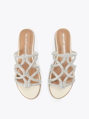 KG Kurt Geiger Silver Perla Sandals - Image 2 of 4