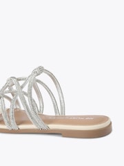 KG Kurt Geiger Silver Perla Sandals - Image 4 of 4
